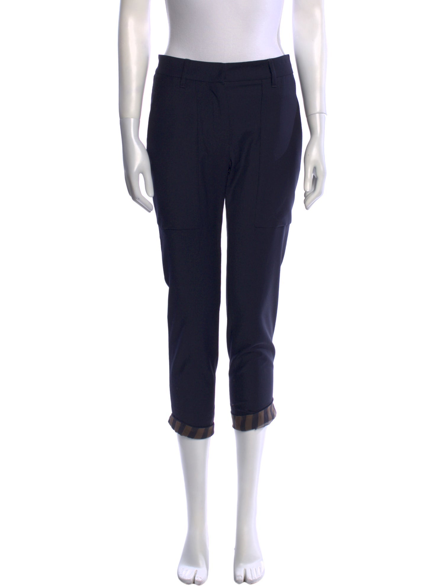 Brunello Cucinelli Virgin Wool Straight Leg Pants w/ Tags