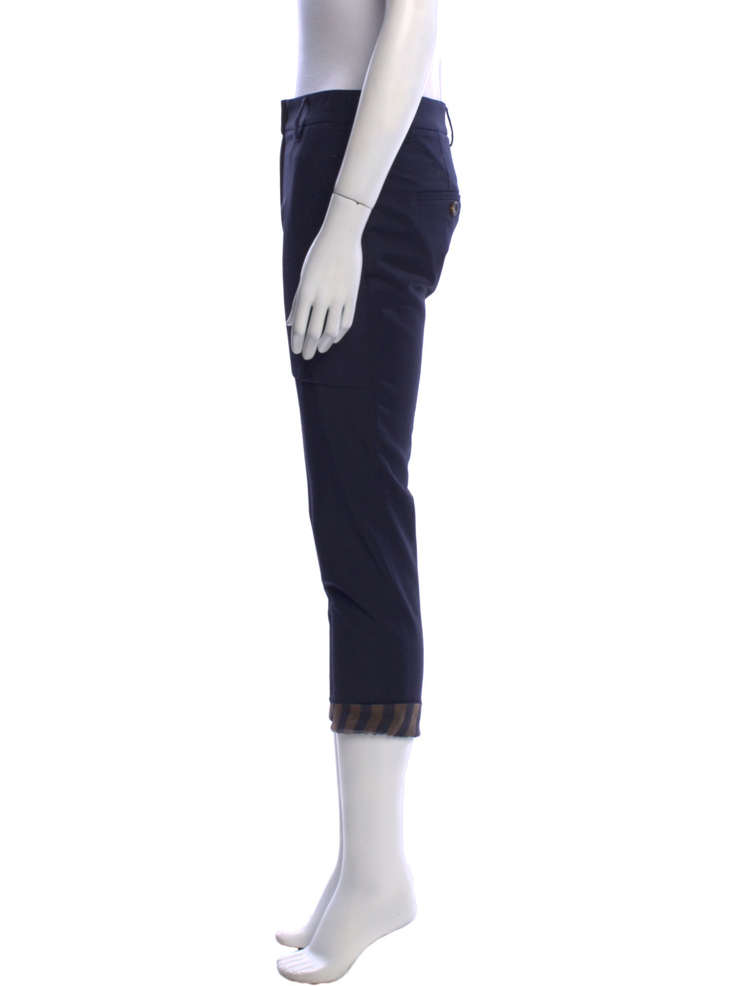 Brunello Cucinelli Virgin Wool Straight Leg Pants w/ Tags