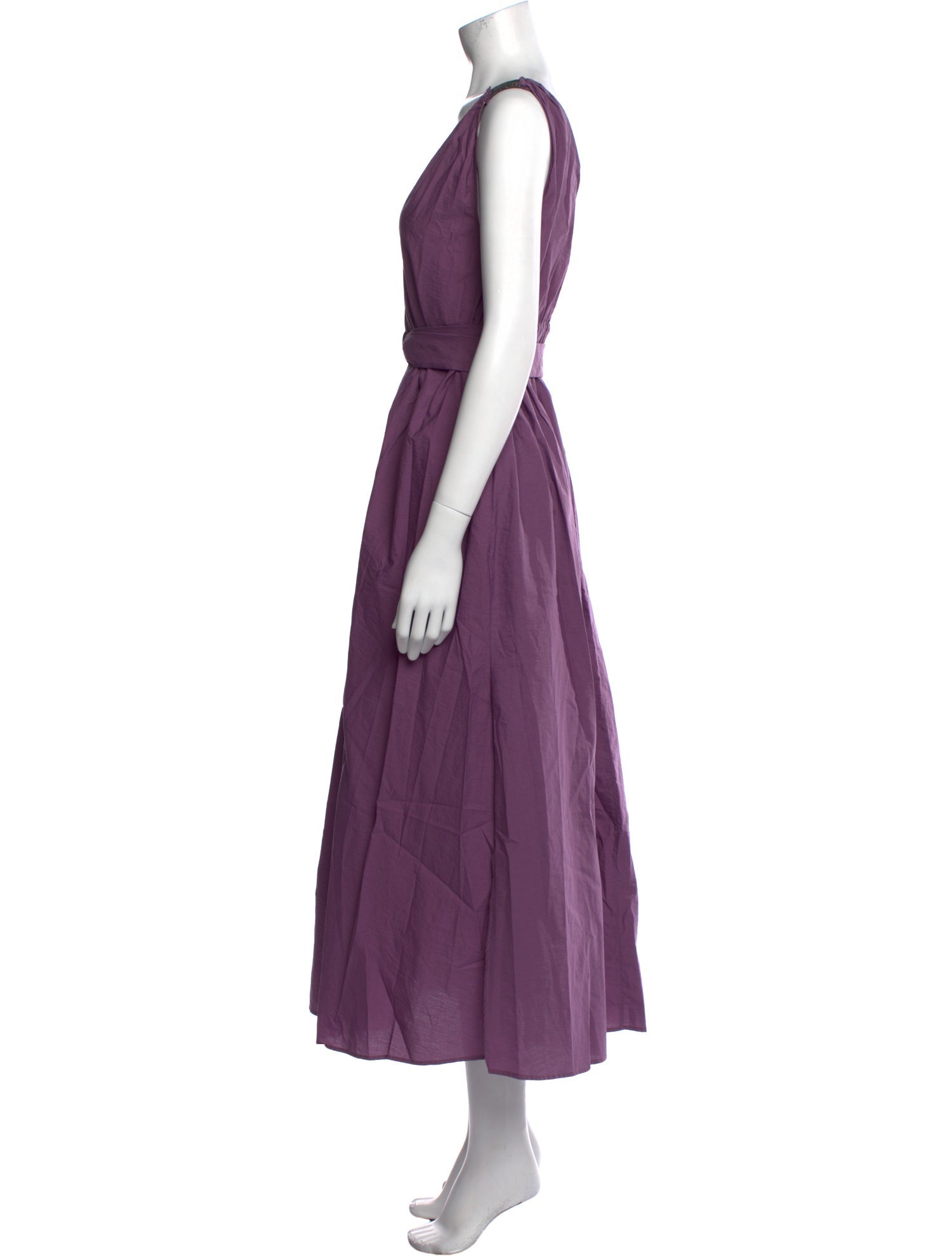Brunello Cucinelli V-Neck Long Dress