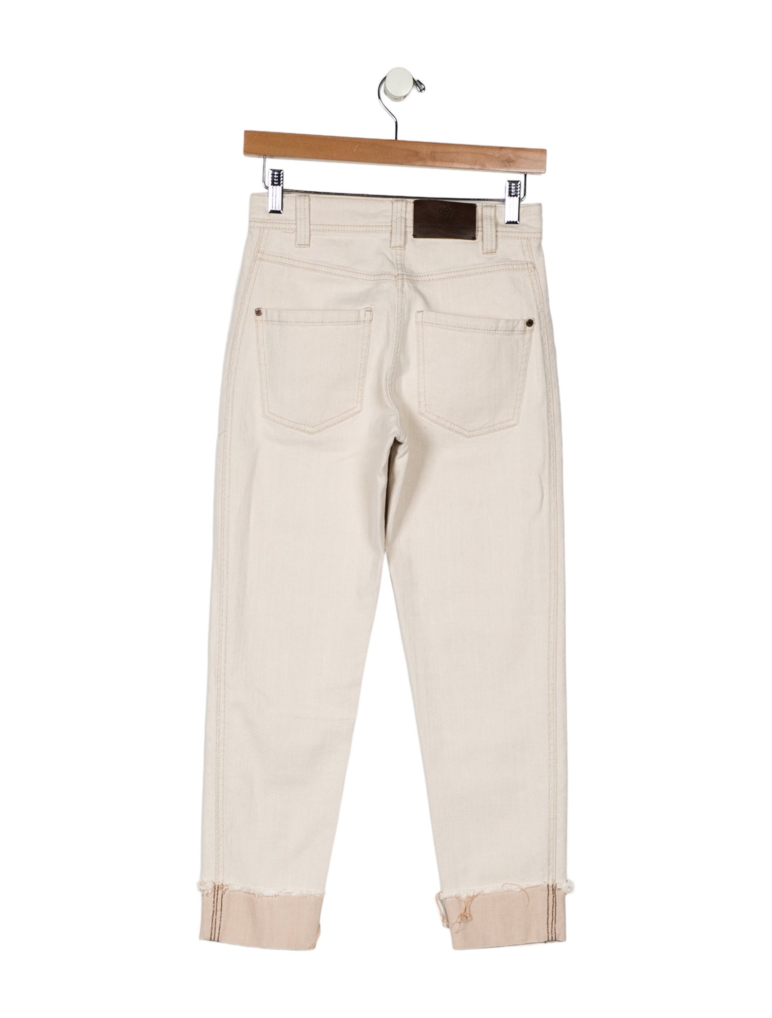 Brunello Cucinelli High-Rise Skinny Leg Jeans
