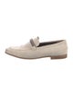 Brunello Cucinelli Suede Beaded Accents Loafers