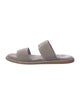 Brunello Cucinelli Monili Suede Slides