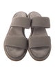Brunello Cucinelli Monili Suede Slides