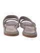 Brunello Cucinelli Monili Suede Slides