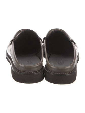 Brunello Cucinelli Monili Leather Mules