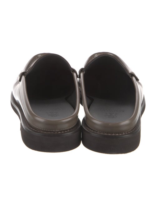 Brunello Cucinelli Monili Leather Mules