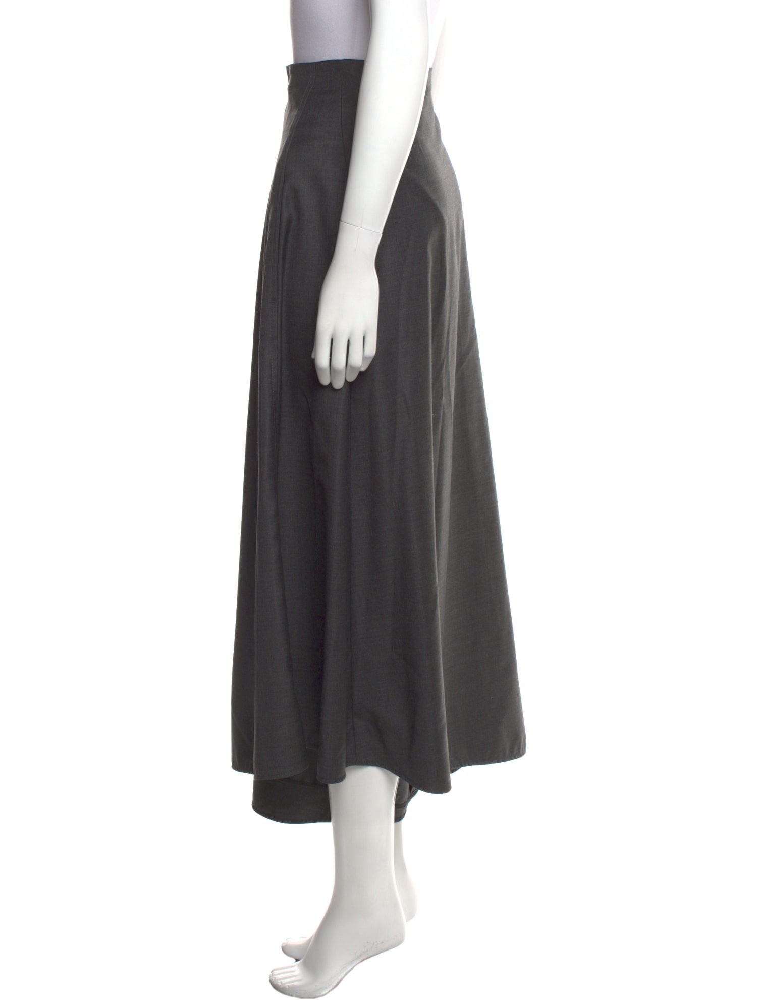 Brunello Cucinelli Virgin Wool Wide Leg Pants