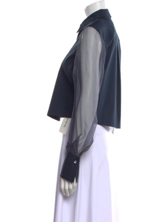 Brunello Cucinelli Long Sleeve Crop Top