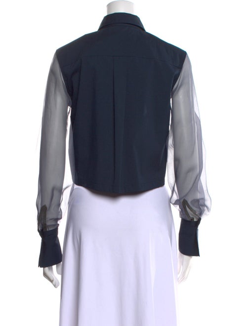 Brunello Cucinelli Long Sleeve Crop Top