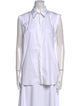 Brunello Cucinelli Sleeveless Button-Up Top