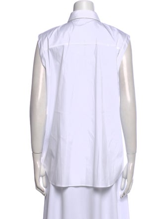 Brunello Cucinelli Sleeveless Button-Up Top