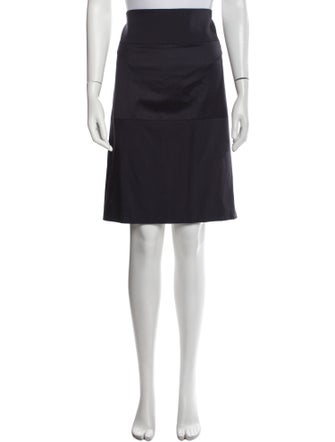 Brunello Cucinelli Virgin Wool Knee-Length Skirt