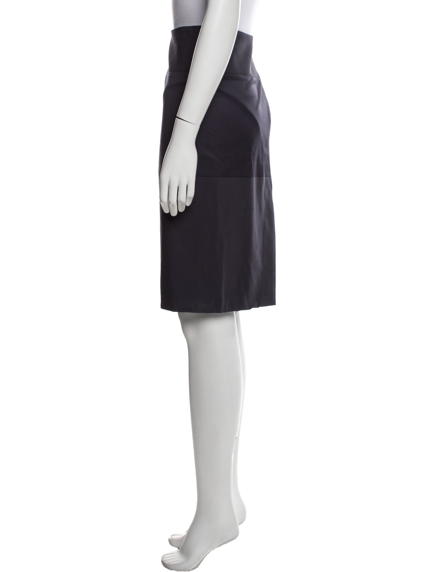 Brunello Cucinelli Virgin Wool Knee-Length Skirt