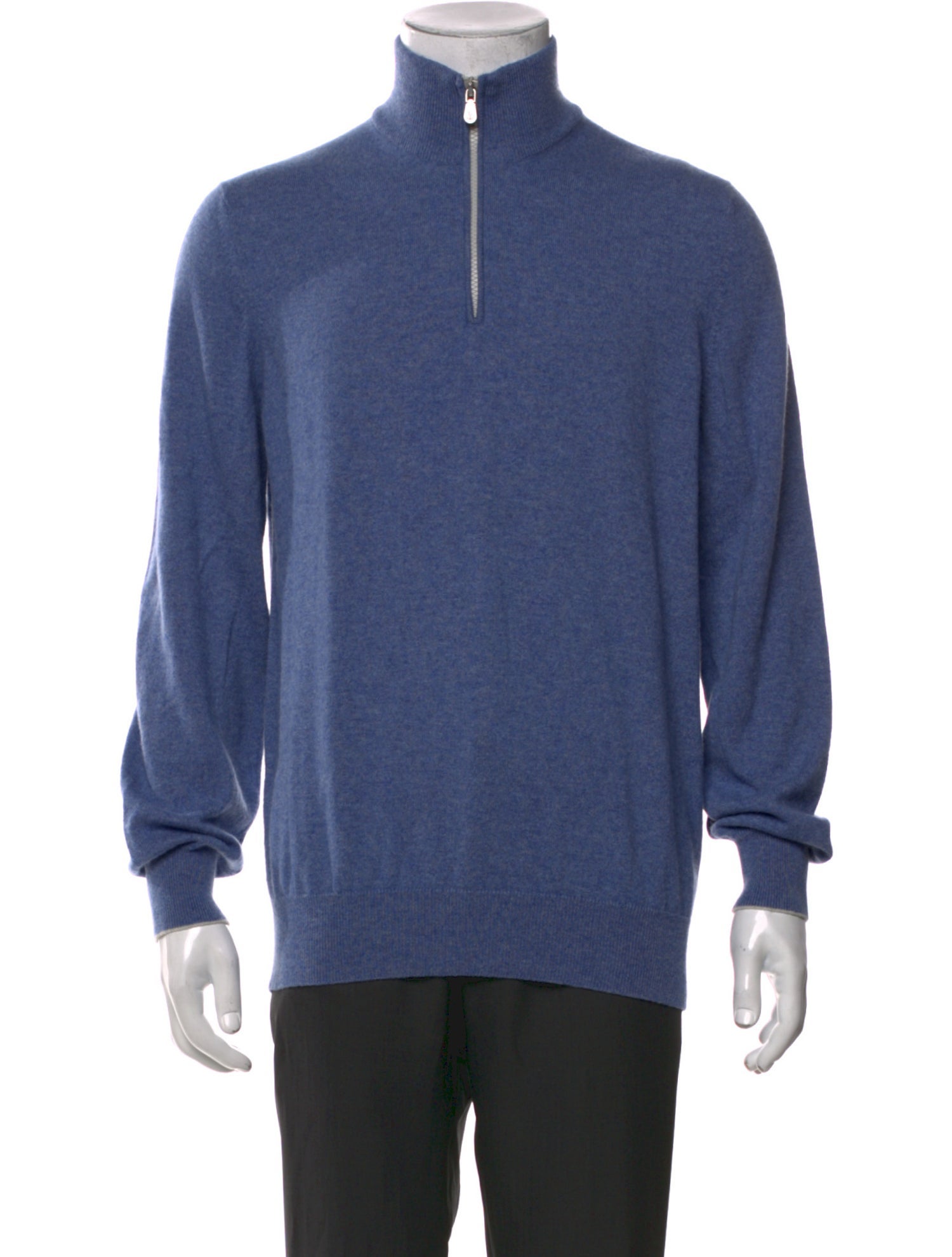 Brunello Cucinelli Cashmere Turtleneck Polo Shirt