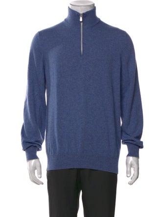 Brunello Cucinelli Cashmere Turtleneck Polo Shirt