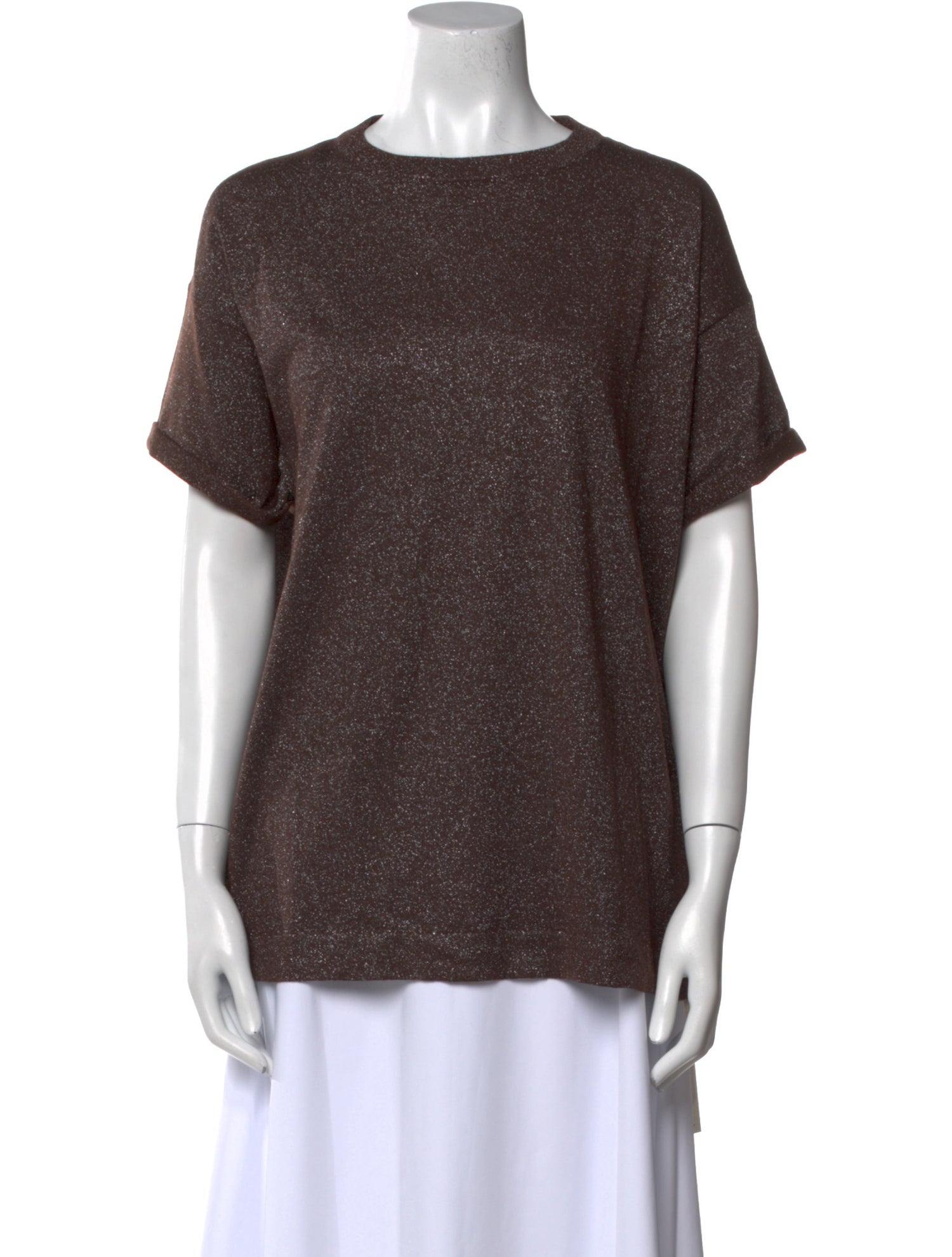 Brunello Cucinelli Crew Neck Short Sleeve T-Shirt