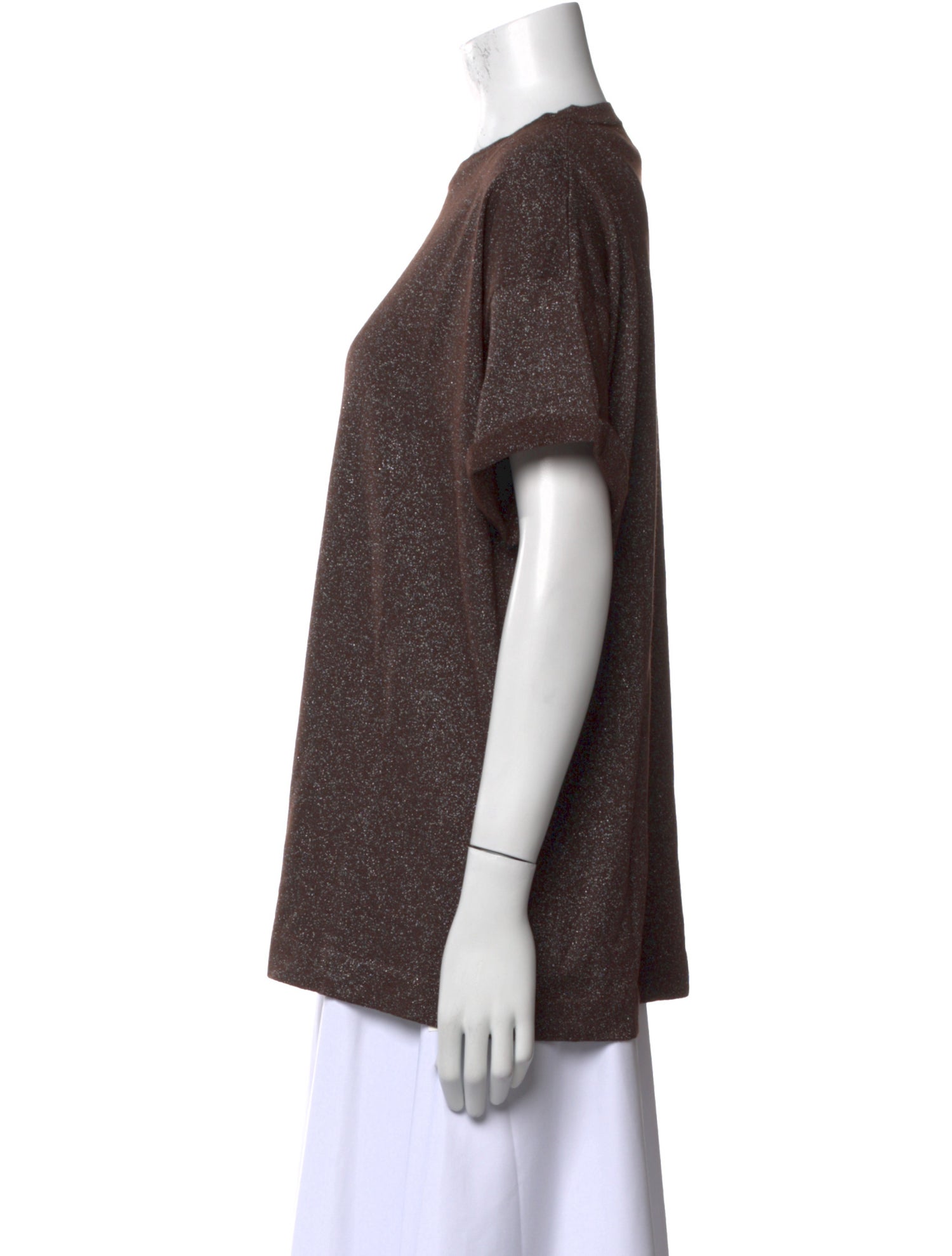 Brunello Cucinelli Crew Neck Short Sleeve T-Shirt