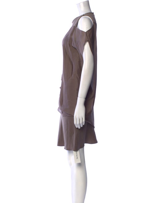 Brunello Cucinelli Silk Knee-Length Dress