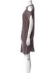 Brunello Cucinelli Silk Knee-Length Dress