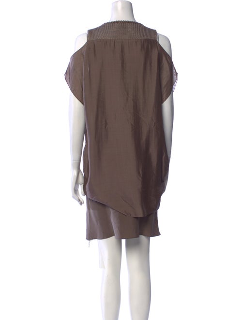 Brunello Cucinelli Silk Knee-Length Dress
