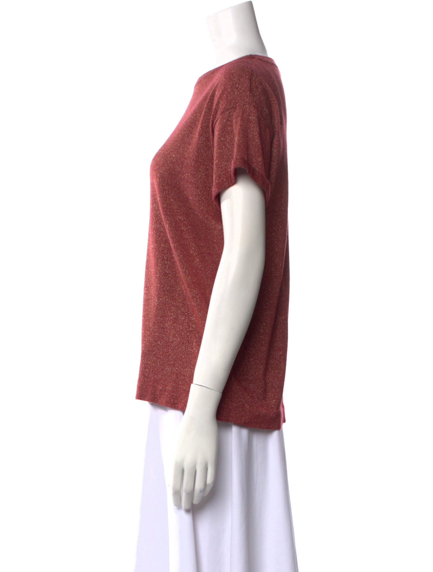 Brunello Cucinelli Bateau Neckline Short Sleeve T-Shirt w/ Tags