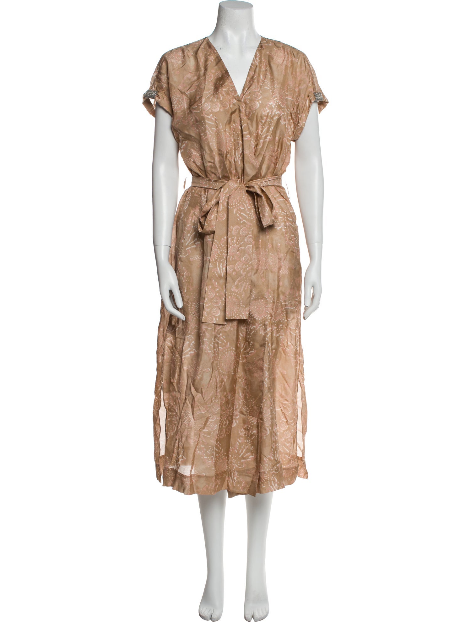 Brunello Cucinelli Silk Long Dress