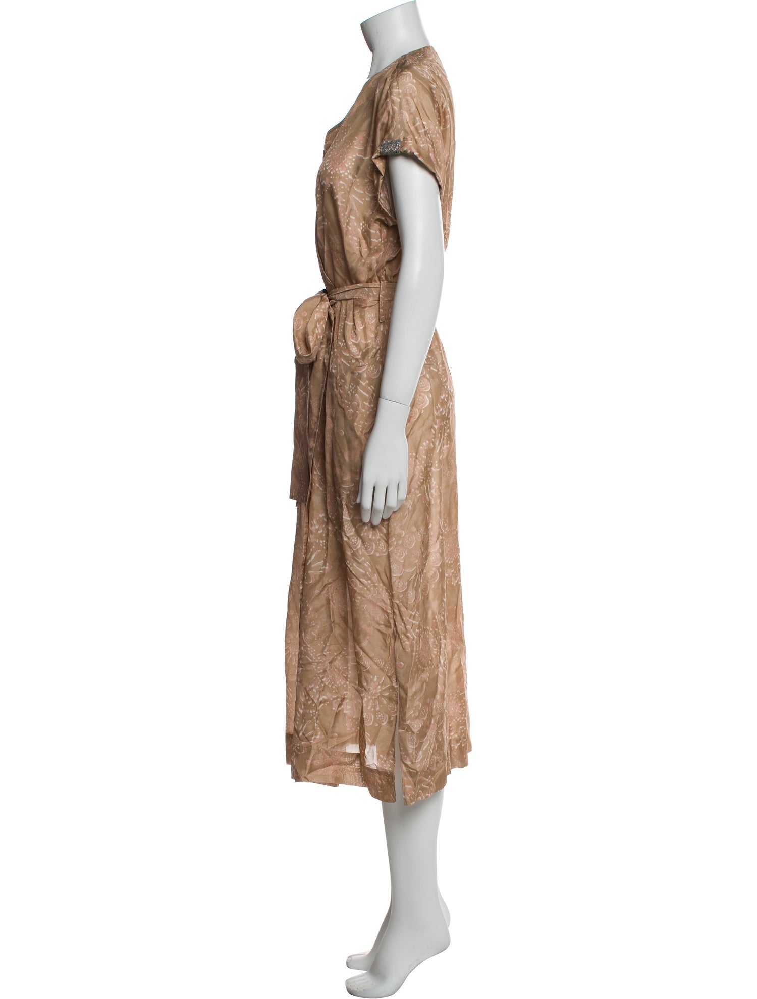Brunello Cucinelli Silk Long Dress