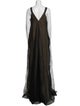 Brunello Cucinelli Silk Long Dress