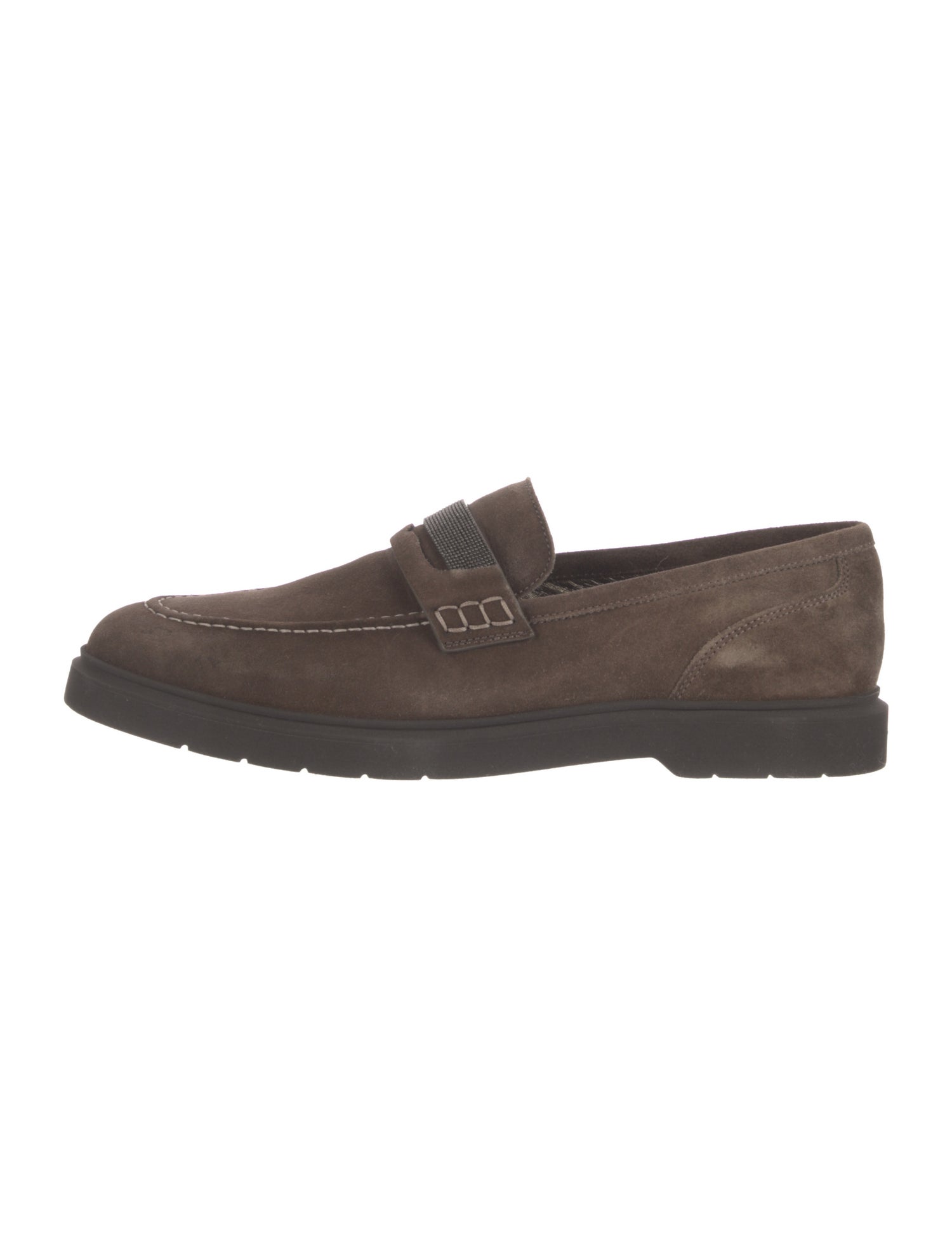 Brunello Cucinelli Suede Loafers