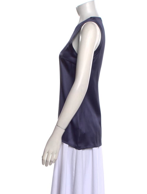 Brunello Cucinelli Silk V-Neck Top