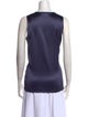 Brunello Cucinelli Silk V-Neck Top