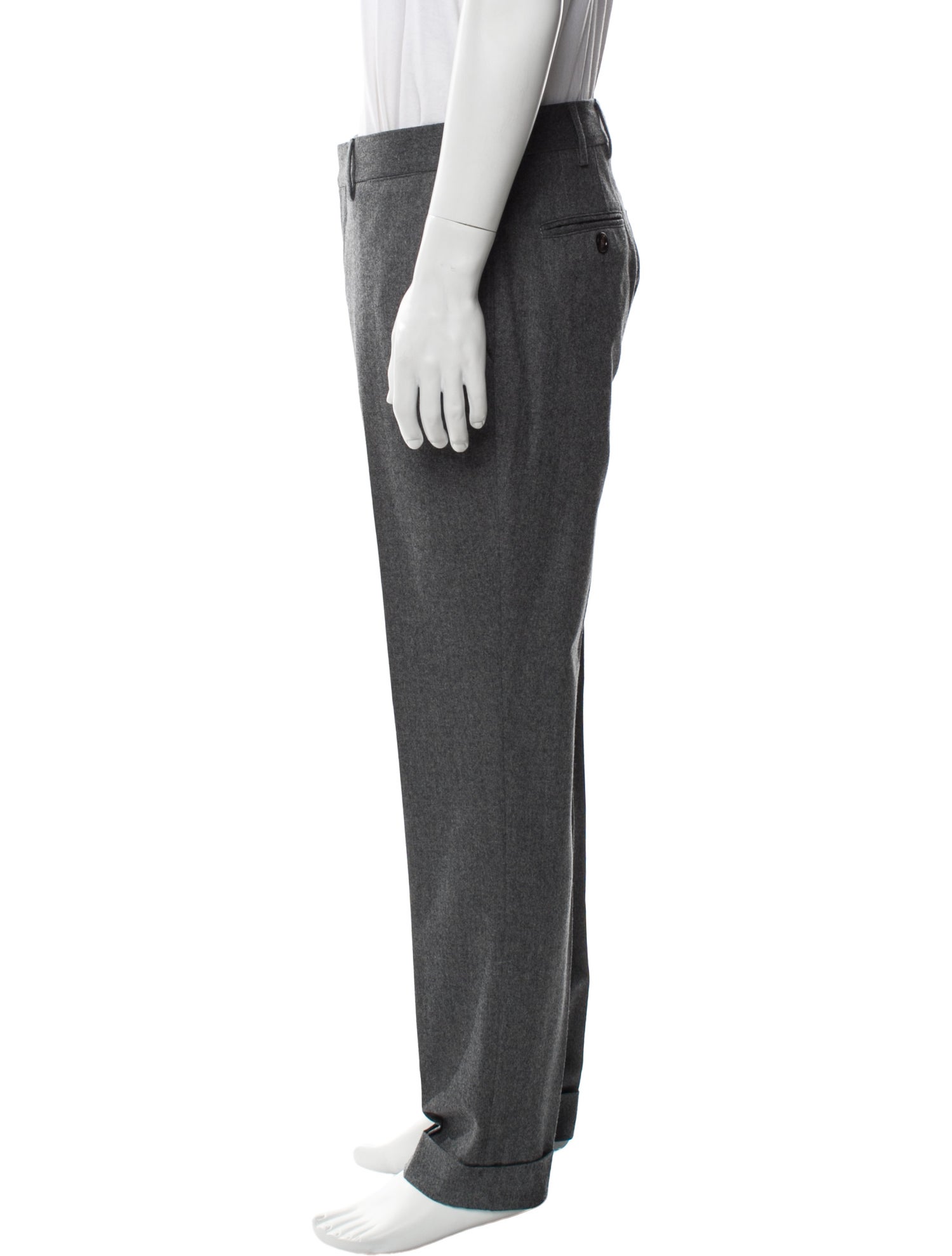 Brunello Cucinelli Virgin Wool Dress Pants