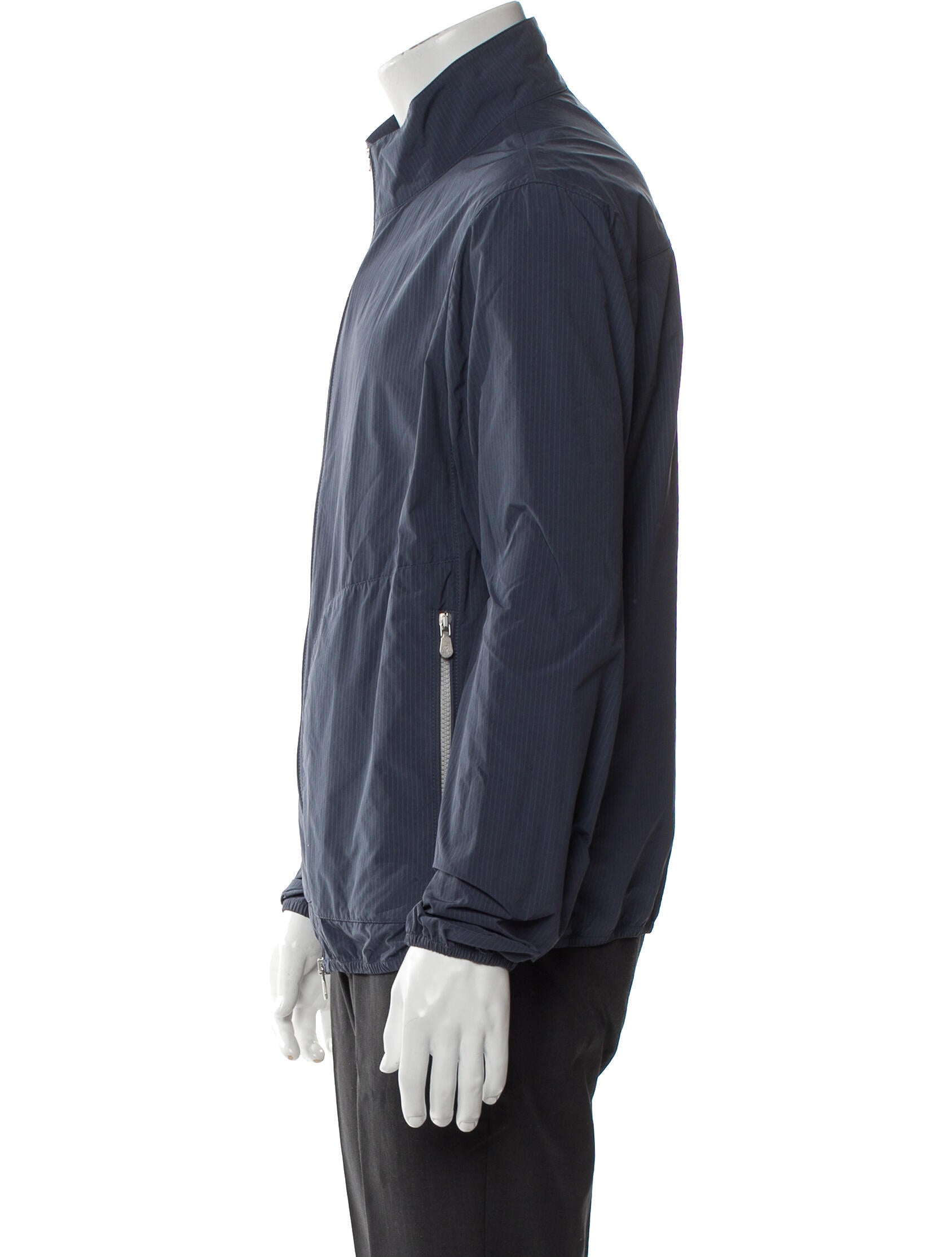 Brunello Cucinelli Striped Windbreaker