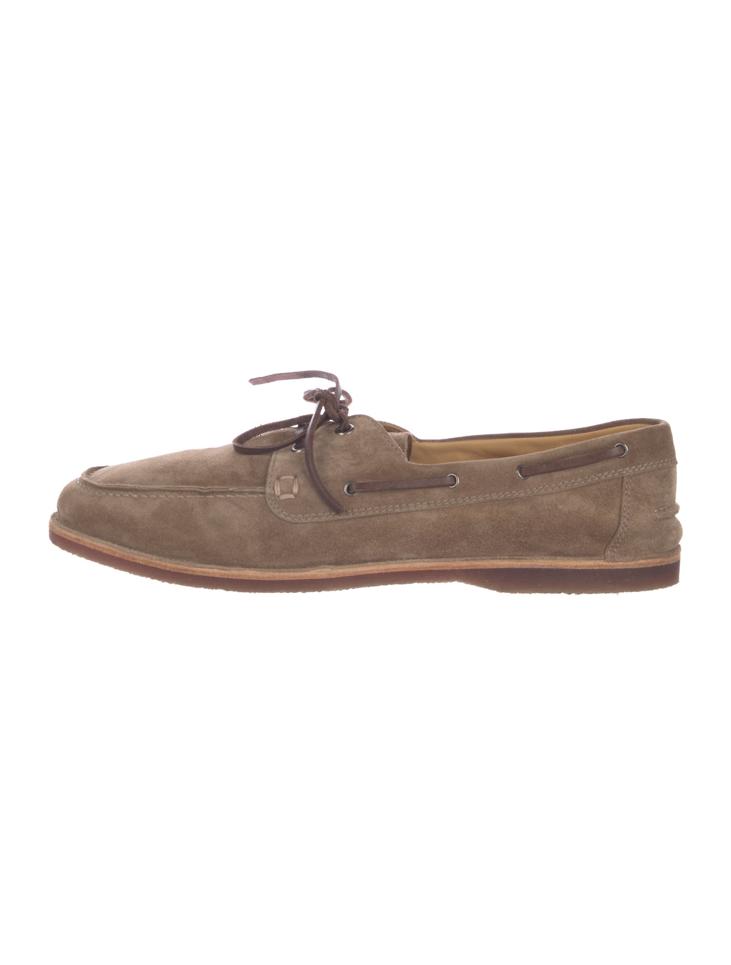 Brunello Cucinelli Suede Boat Shoes