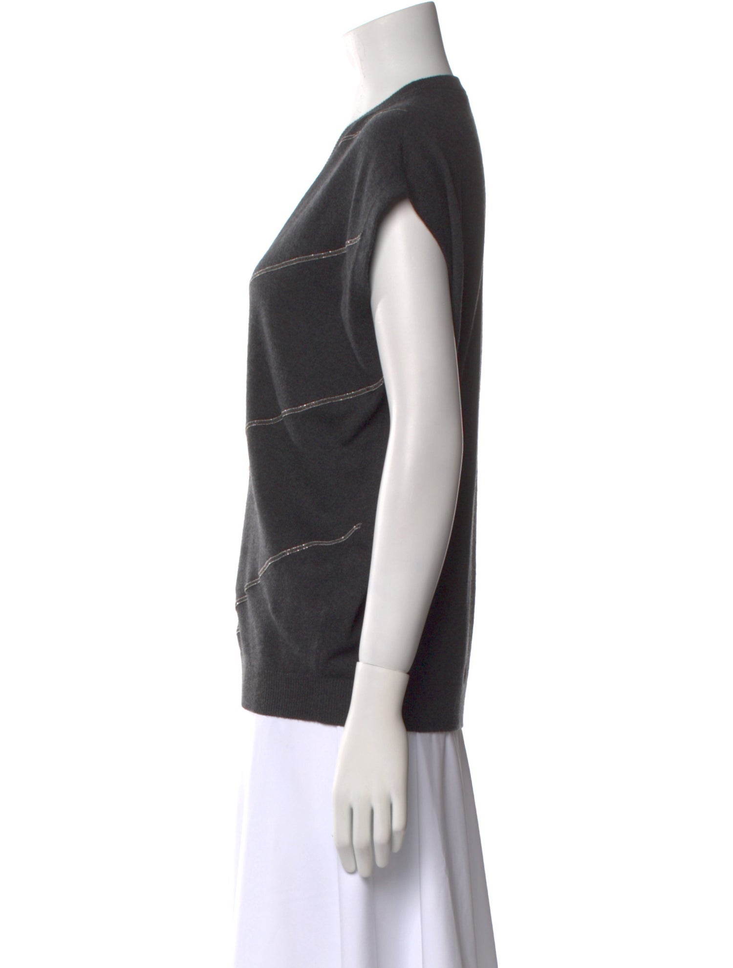 Brunello Cucinelli Cashmere Striped Sweater