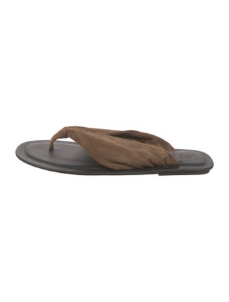 Brunello Cucinelli Suede Slides