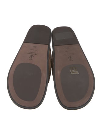Brunello Cucinelli Suede Slides