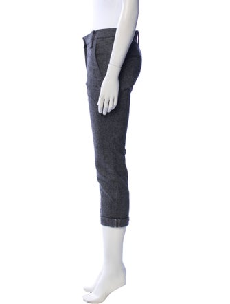 Brunello Cucinelli Virgin Wool Straight Leg Pants