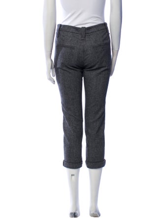 Brunello Cucinelli Virgin Wool Straight Leg Pants