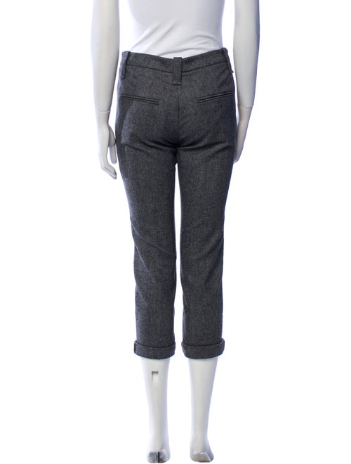 Brunello Cucinelli Virgin Wool Straight Leg Pants