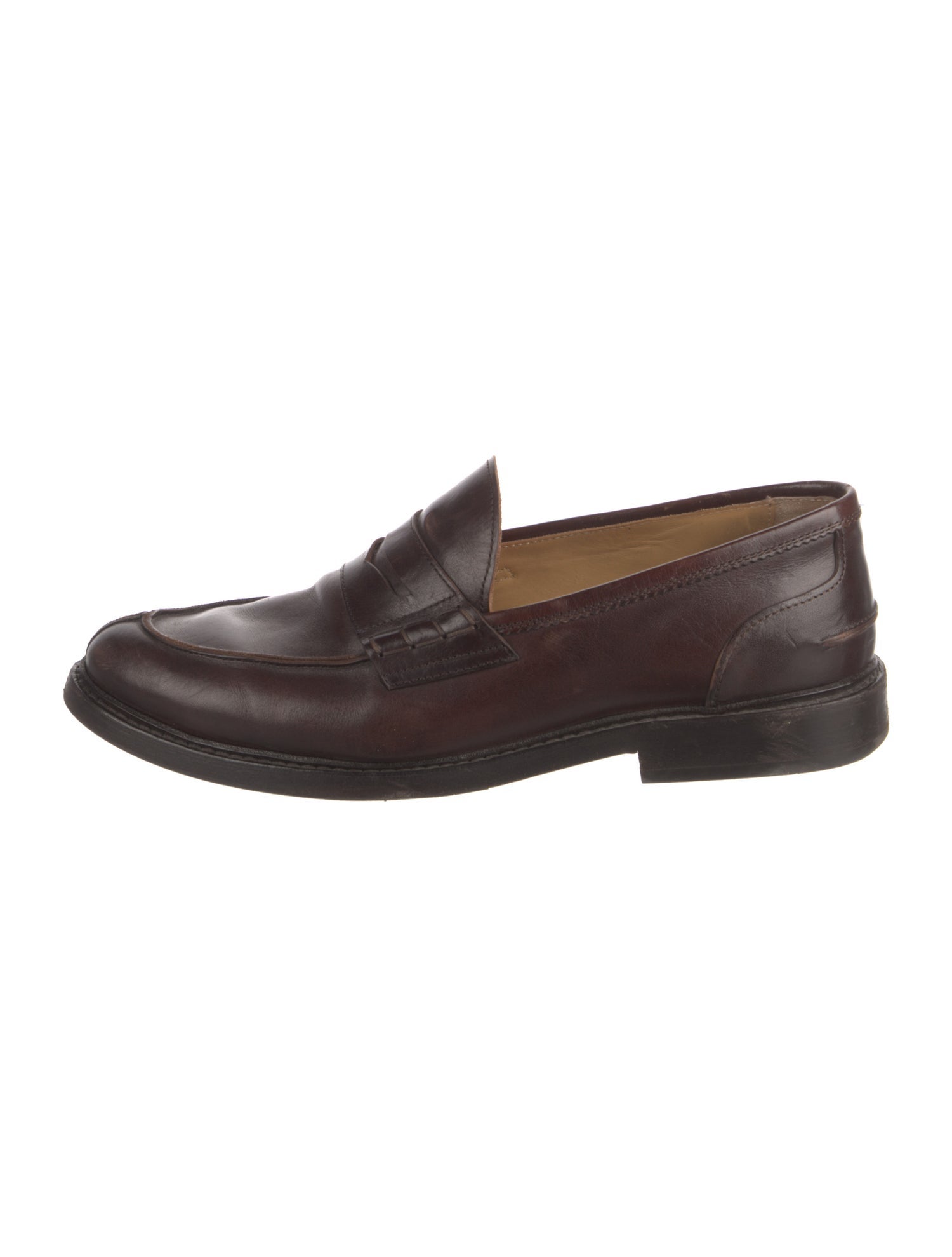 Brunello Cucinelli Leather Loafers