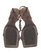 Brunello Cucinelli Monili Suede Slides