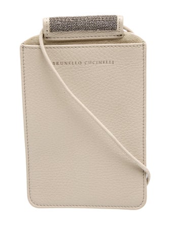 Brunello Cucinelli Leather Crossbody Bag