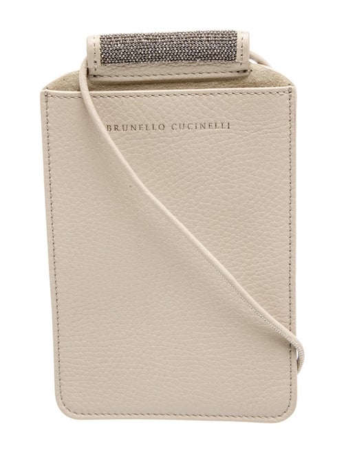 Brunello Cucinelli Leather Crossbody Bag