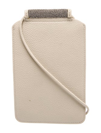 Brunello Cucinelli Leather Crossbody Bag