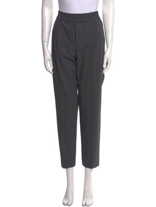 Brunello Cucinelli Virgin Wool Skinny Leg Pants