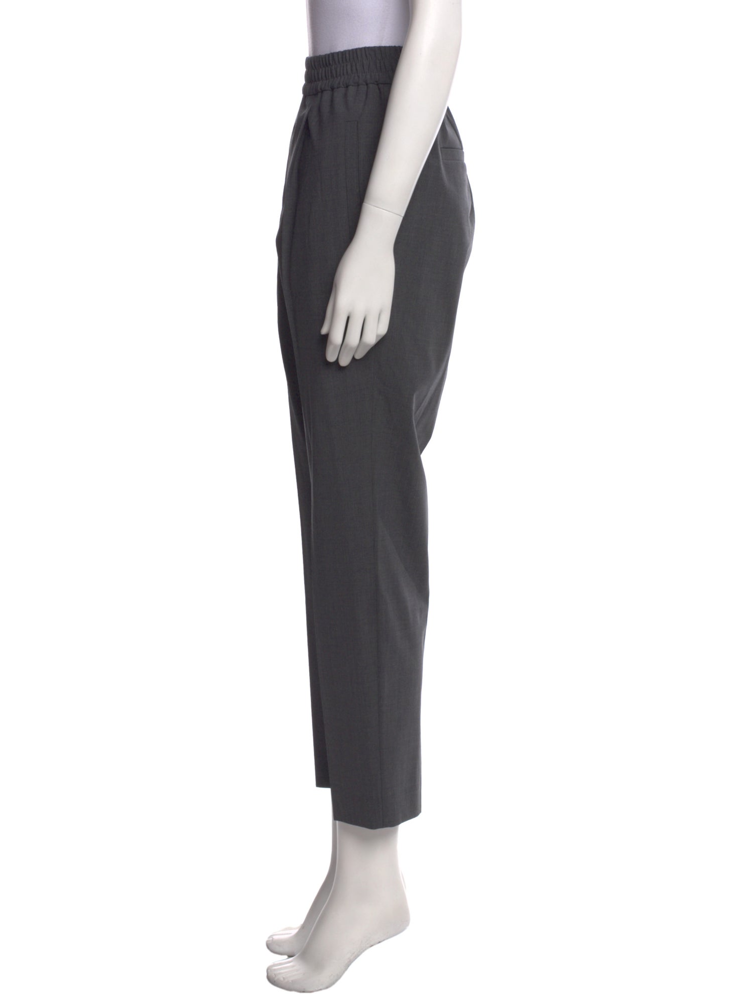 Brunello Cucinelli Virgin Wool Skinny Leg Pants