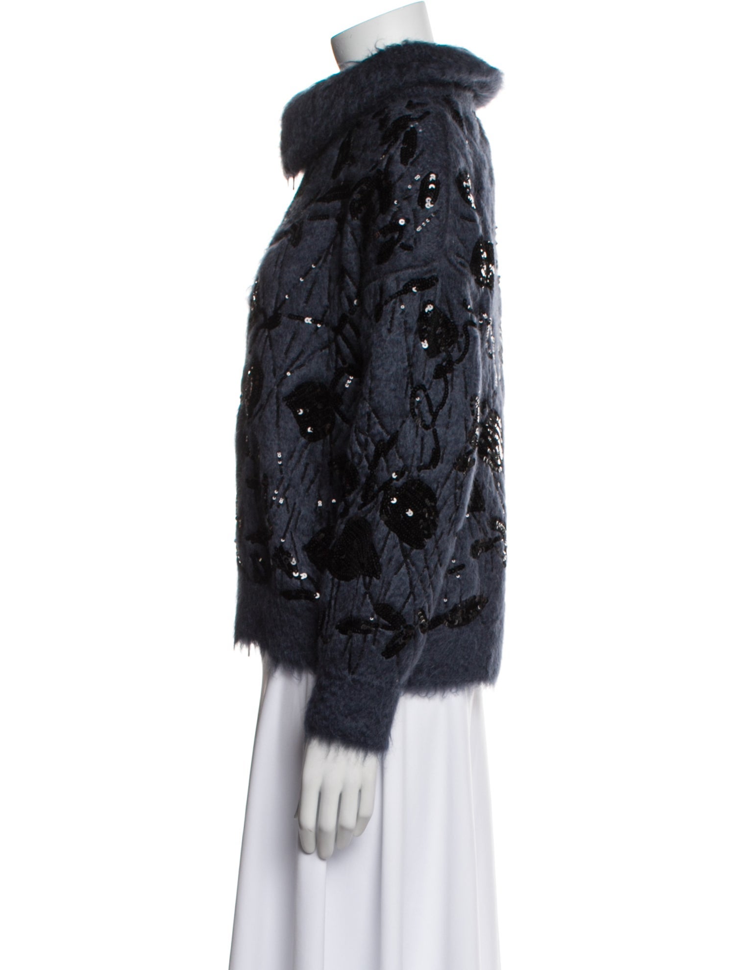 Brunello Cucinelli Mohair Printed Evening Jacket