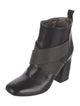 Brunello Cucinelli Monili Leather Lace-Up Boots