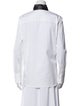 Brunello Cucinelli Mock Neck Long Sleeve Button-Up Top